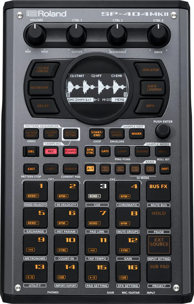 Embracing Creativity with the Roland SP-404MKII: The Ultimate Sampling Experience - Roland's SP series has long been revered as the epitome of performance-based beatmaking. These samplers have not only captured the hearts of musicians worldwide but have also established a strong community of enthusiasts. With the Roland SP-404MKII, Roland takes their legacy to new heights. Meticulously refined through feedback and research, the SP-404MKII delivers exceptional speed, precision, and creative prowess. Here's why this latest iteration is the ultimate SP sampler for beatmakers and producers alike.